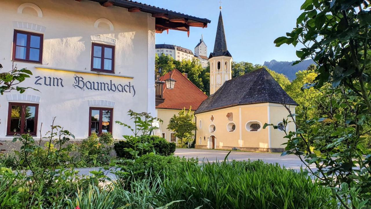 Отель Wirtshaus Zum Baumbach Ашау-им-Химгау Экстерьер фото